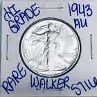 1943 WALKING LIBERTY SILVER HALF DOLLAR AUTHENTIC U.S.MINTCOIN FREESHIPPING 5716