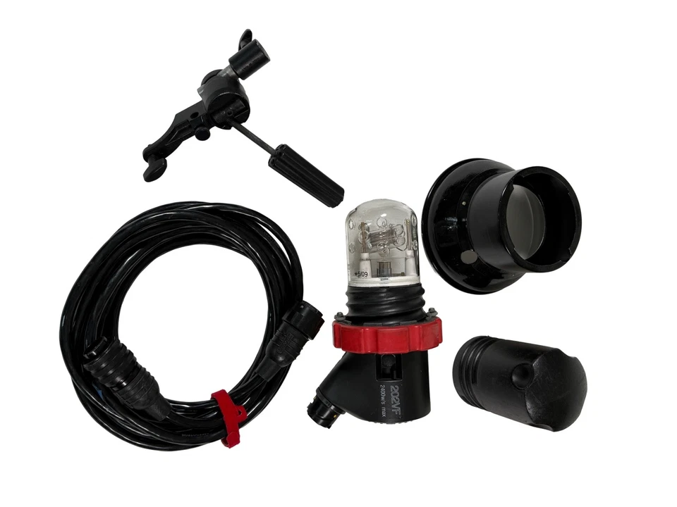 speedotron línea negra, paquete de alimentación 2405 con dos cabezales 202vf y extras Foto 4 de 4