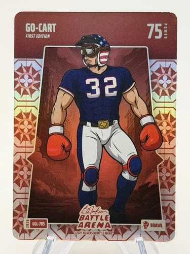 Evan Carter 2026 Bo Jackson Battle Arena Go-Cart Great Grandma’s Linoleum SP