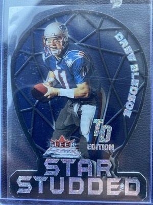 2000 Fleer Focus - Star Studded Drew Bledsoe #18 SS Td Edition /26