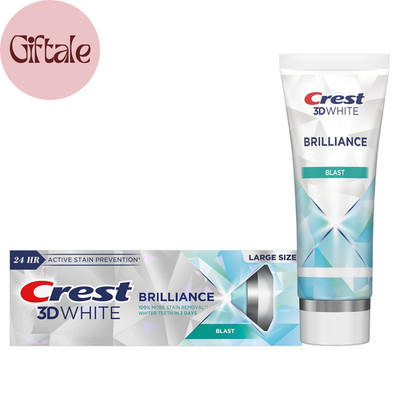 3D White Brilliance Blast Teeth Whitening Toothpaste, 4.6 Oz, Anticavity Fluorid