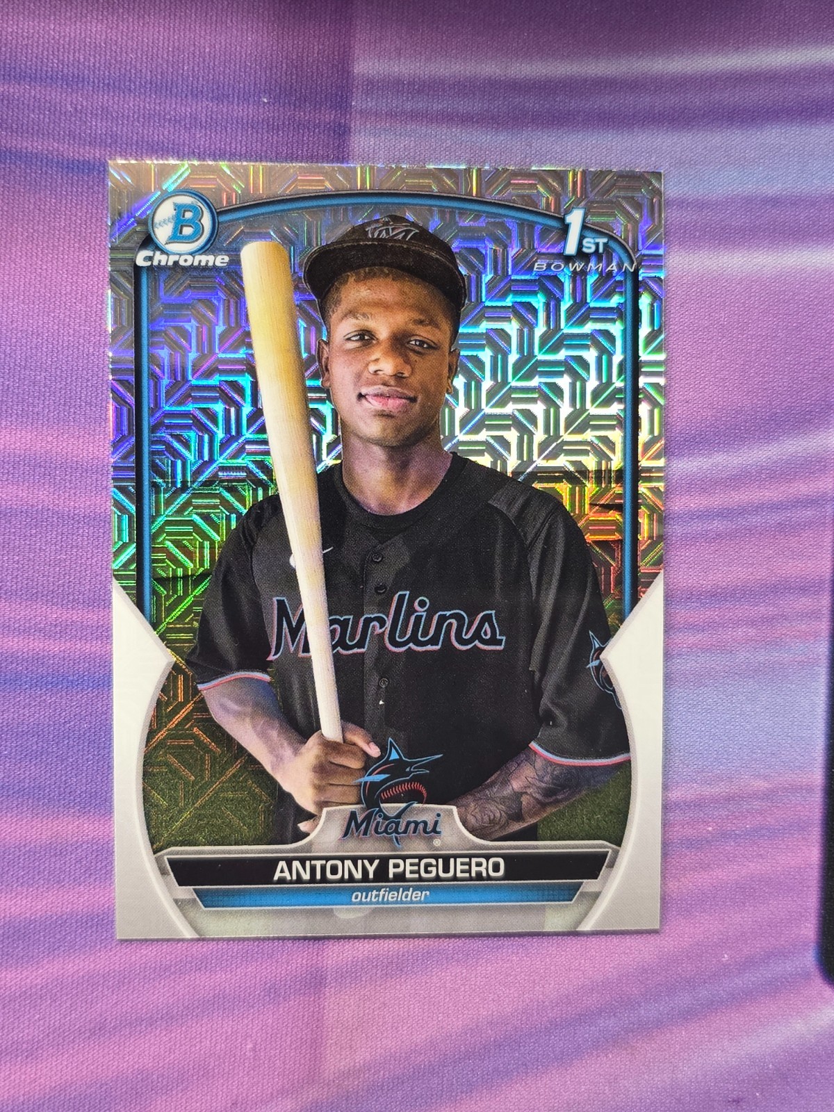 2023 Bowman - Chrome Prospects Antony Peguero #BCP-62 Mojo Refractor (RC)