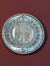 1887 QV Jubilee Silver half crown - UNC