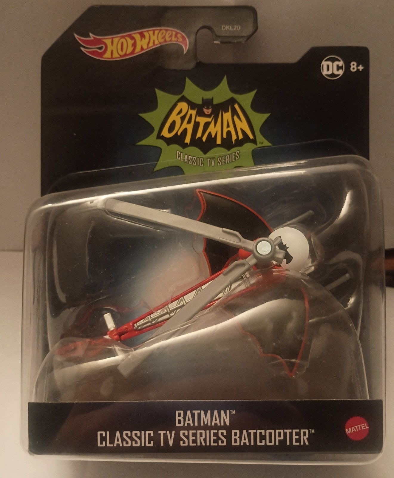 2020 Hot Wheels 1:50 Batman Classic TV Series Batcopter - (DKL20)
