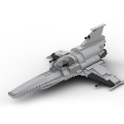 Viper Mark 7 Fighter from Sci-Fi Movie 289 Pieces Building Toys Set MOC Build