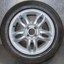 RUEDA DE ALEACIÓN RENAULT CLIO MK3 15" PULGADAS 8200317802A y neumático 185/60R15