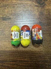 Mighty Beanz Lot of 3 Moose Toys 2010 Lion Tamer Fire Eater Bully Bean