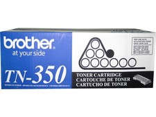 Brother TN-350 Black Toner Cartridge 2.5K Genuine OEM Original