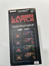 Armogear Infrared Laser Tag Blasters with Vest - Set of 4 , brand new sealed