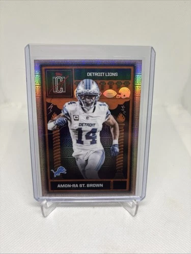 2025 Topps Signature Amon-Ra St. Brown Base (RAW)