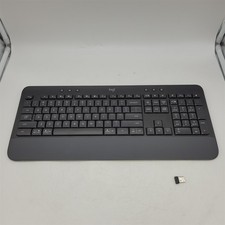 Logitech Signature MK650, Wireless Keyboard/Graphite 920-010909  NO MOUSE 