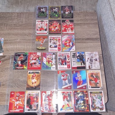 Kansas City Chiefs Lot - 25 Cards, Panini Rookie, Mahomes, Kelce, Rice, 2023
