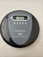 Insignia NS-P4112 Portable CD Player 60 sec Anti-Shock Tested Working