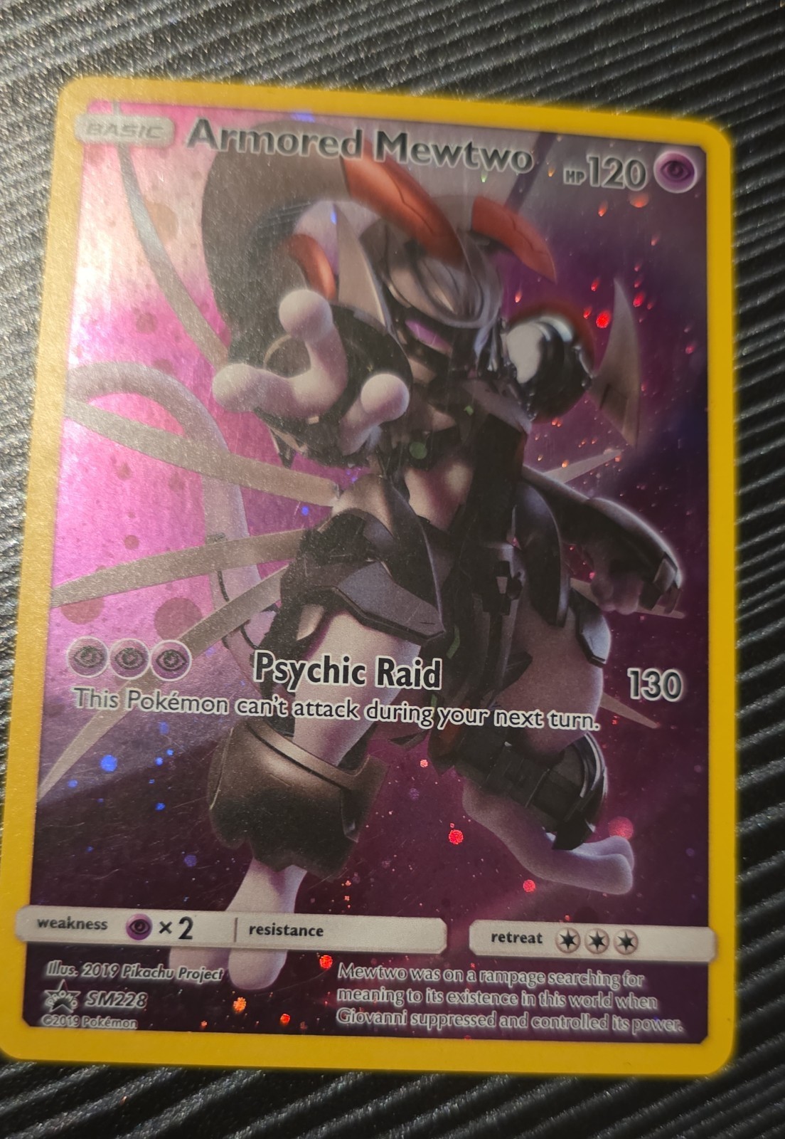 Armored Mewtwo SM228 Sm Holo