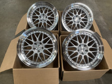 19x8.5 F +35 | 19x9.5 R +30 |  Aodhan AH02  5x114.3  Silver  Wheels  (Used Set)