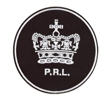 P.R.L. Polo Ralph Lauren Embroidered Patch Iron On Sew On Logo Badge USA