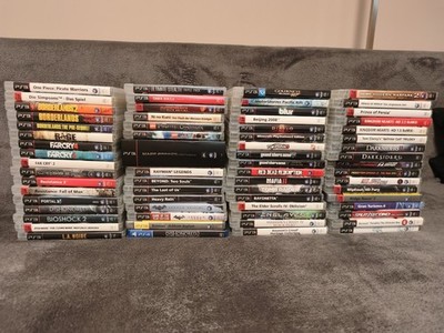 68 SPIELE - Konvolut Sammlung Playstation 3 + 4 Paket PS3 PS4 Guter Zustand
