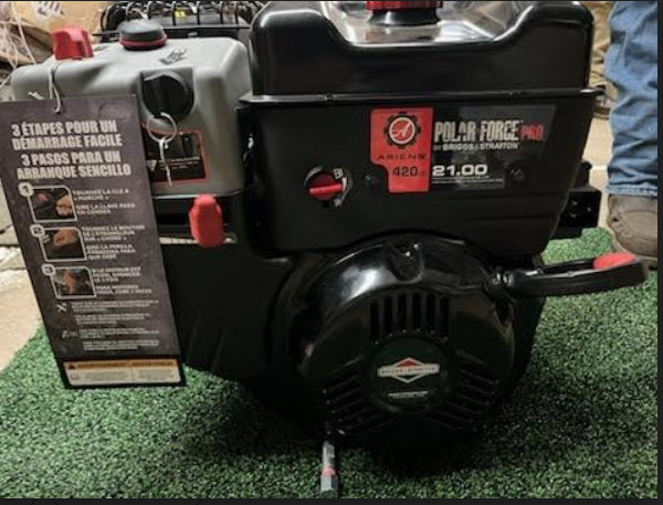 ARIENS 21HT POLAR FORCE PRO BRIGGS STRATTON SNOW BLOWER ENGINE