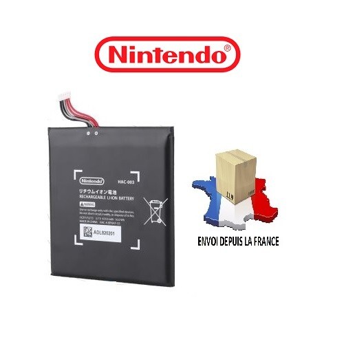 Batterie Nintendo Switch 3.7V 4310mAh Li-ION HAC-003 neuf battery accu new