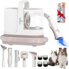 Dog Grooming Kit 7 in 1 Pet Vacuum Cleaner for Pet Hair Remover Nail Trim
