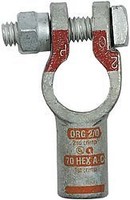 Quick Cable Straight Terminal, 2/0 Ga., Orange, Pos - 4020-525-001p Quick Cable Straight Terminal, 2/0 Ga., Orange, Pos - 4020-525-001p