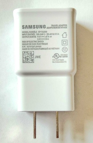 Samsung travel adapter ep-ta200 with Type C Cable Genuine Wholesale Lots - Picture 16 of 29