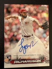 2024 Topps Stadium Club Lyon Richardson Rookie Base Auto SCBA-LR Reds