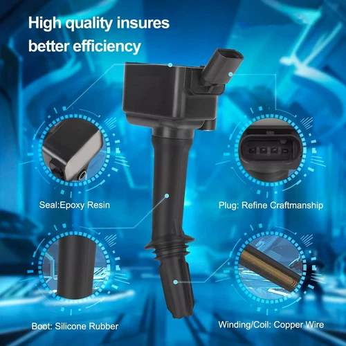 4X Ignition Coil For 2016-2021 Chevy Malibu Volt Equinox GMC Terrain 1.5L L4 - Picture 2 of 6