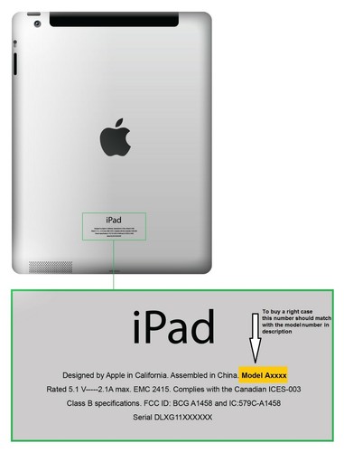 For Apple iPad 2 (2011) 9.7" A1395 A1396 A1397 360° Rotating PU Leather Case - Picture 3 of 37