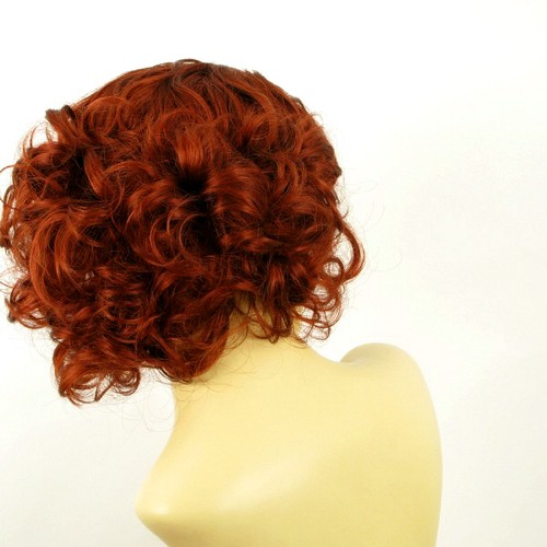 mid length wig for women curly copper intense ref: VANDA 350 PERUK - Picture 6 of 8