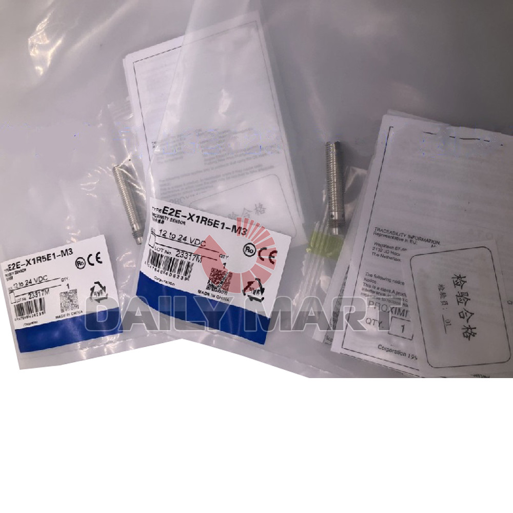 Brand New in Box Omron E2E-X1R5E1-M3 Proximity Sensor