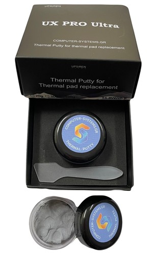 Oryginalny szpachl termiczny UPSIREN UX PRO Ultra 16,8w / mk 20g do VGA GPU VRAM - Zdjęcie 4 z 8