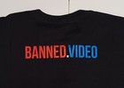 Info Wars Black T-Shirt  Lets Go Brandon   Mens    Size Medium  Colorful Graphic — photo 4