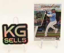 2021 Panini Donruss Baseball Randy Arozarena Dominators Vector Parallel #DOM4 