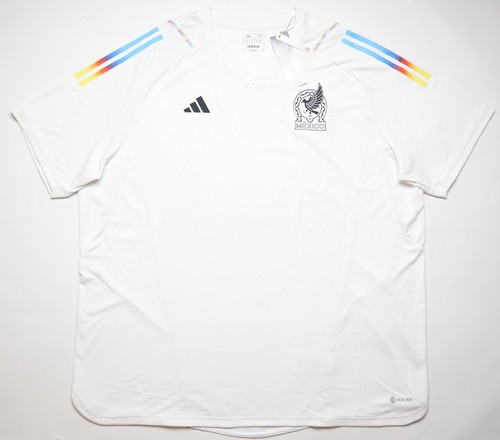 BNWT MEXICO 2022 TRAINING TIRO 23 SHIRT SOCCER JERSEY TRIKOT NEW ADIDAS MENS 3XL - 第 1/19 張圖片
