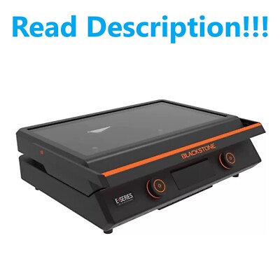Blackstone 8001 22  E-Series Electric Tabletop Griddle with Hood