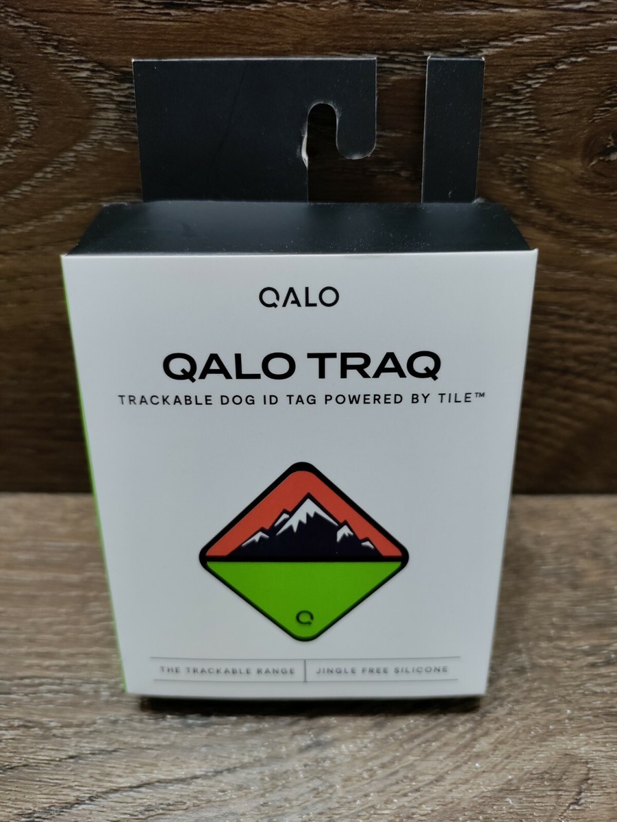 Qalo TraQ Bluetooth Location Dog Tracker ID- Powered By Tile Brand