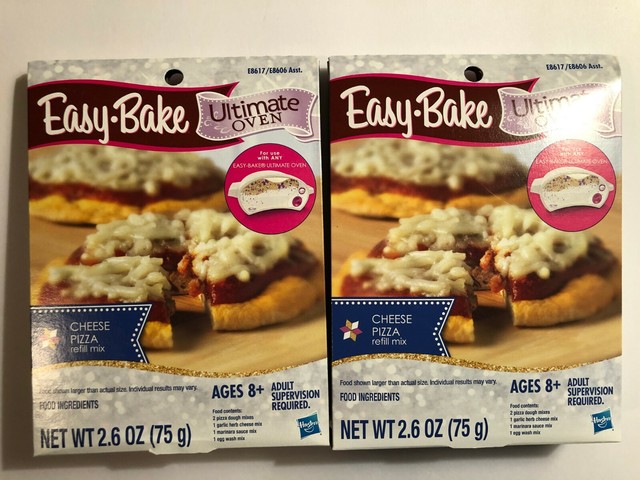 Easy Bake Ultimate Oven Cheese Pizza Refill Mix E8617 Makes 2 Pizzas