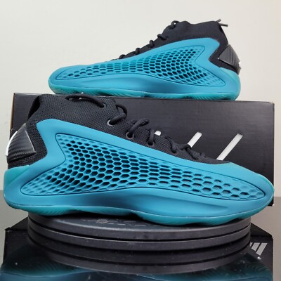 Adidas AE 1 J Basketball New Wave Blue Youth Shoes IF1884 GS Sz