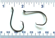 100 GT 2X Offset Circle Fish Fishing Hooks size 2/0 - 100 hooks 7384