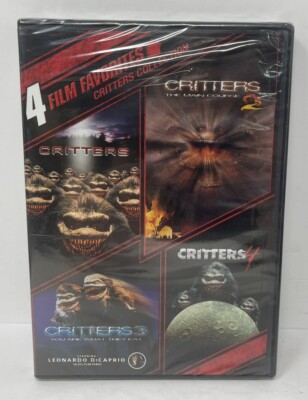 4 FILM FAVORITES CRITTERS COLLECTION (DVD, 2010, 2-Disc Set) NEW