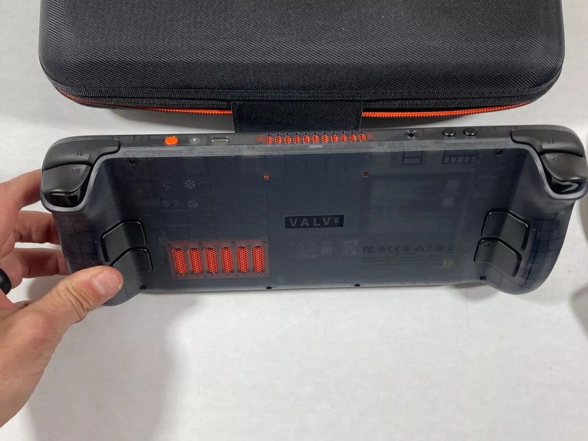 Steam Deck OLED 1TB SSD (Orange Limited-Edition) with case | eBay