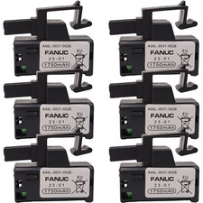 6X 3V 1750mAh FANUC Battery A98L-0031-0026 28 A02B-0309-K102 for Fanuc Control