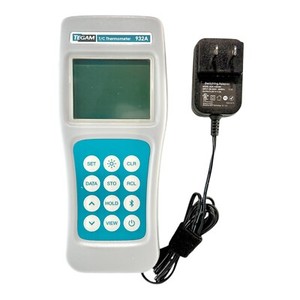 TeGam 932A Logging Bluetooth Calibrated Thermometer with AC adapter installed