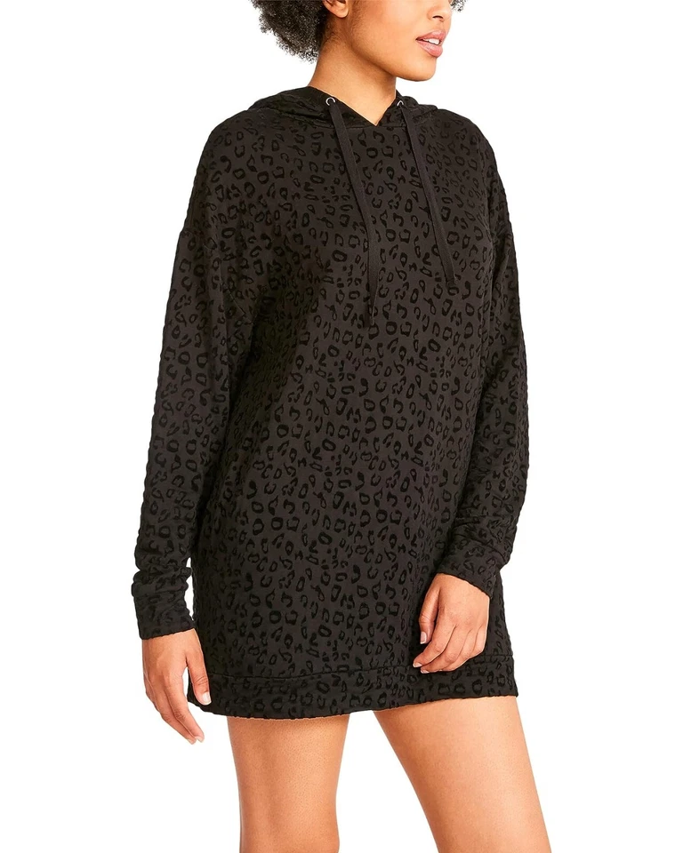 Vestido con Capucha BB Dakota by Steve Madden Negro Punto Dulce L132404 Talla Mediana Foto 2 de 3