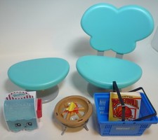 Lawn Chair Stool Walmart Basket Shopkins Funrise Fire Pit Fits all Dolls 18"