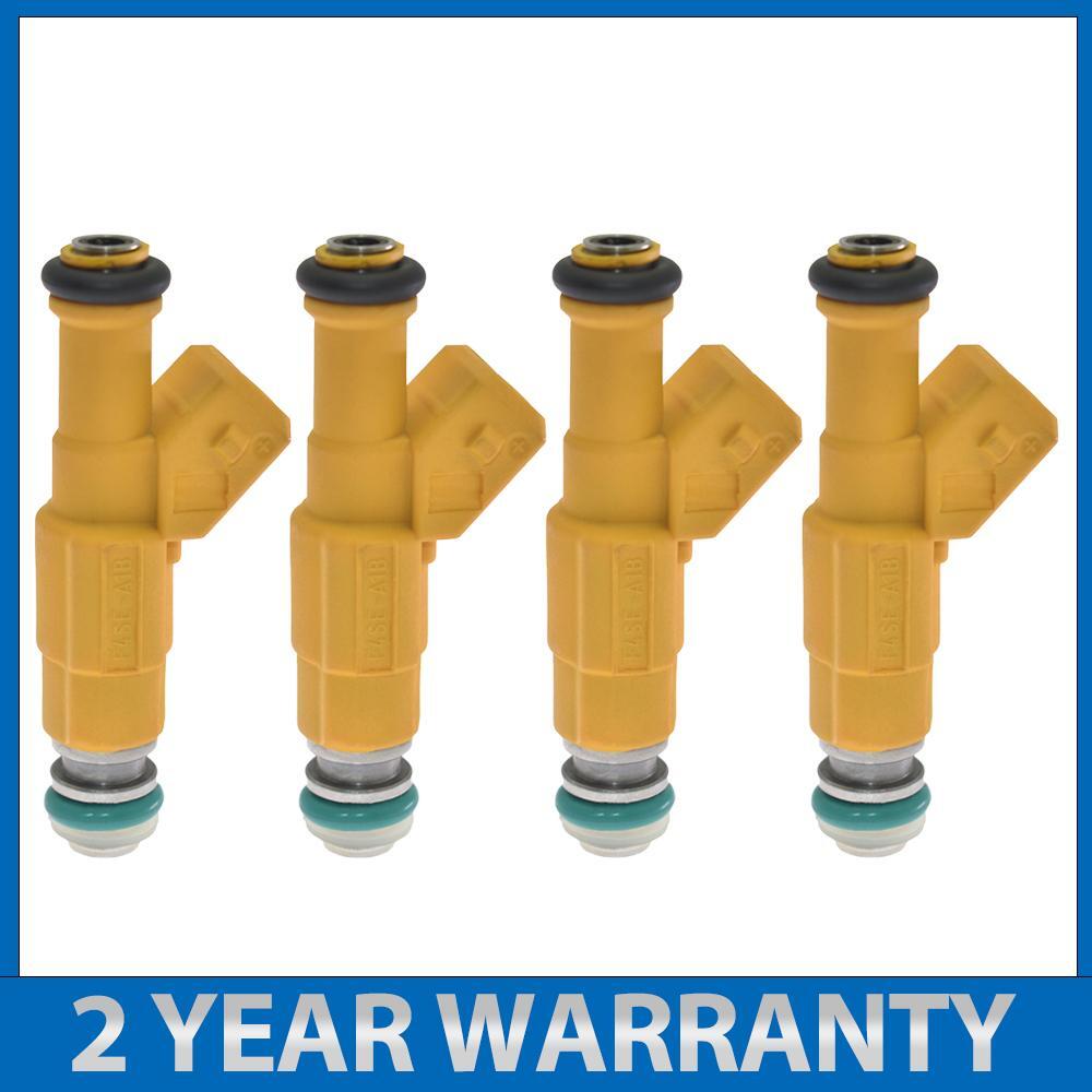 4PCS Fuel Injector 0280155710 For 91-1995 Jeep Cherokee Comanche Wrangler 2.5L