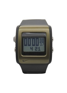 New Nike Mettle Blade WC0037 079 Black Gold Dust Chronograph Sports Watch | eBay