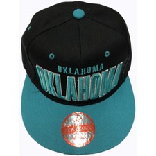 SOLD OUT OKLAHOMA Snapback Flat Brim Adjustable Baseball Cap Hats LOT SOLD