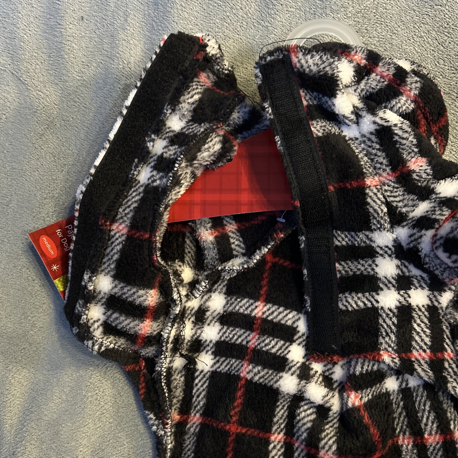 NEW Plaid Dog Pajama Sweater, PawsLife SIZE MEDIUM (Super Soft!) FREE SHIPPING!